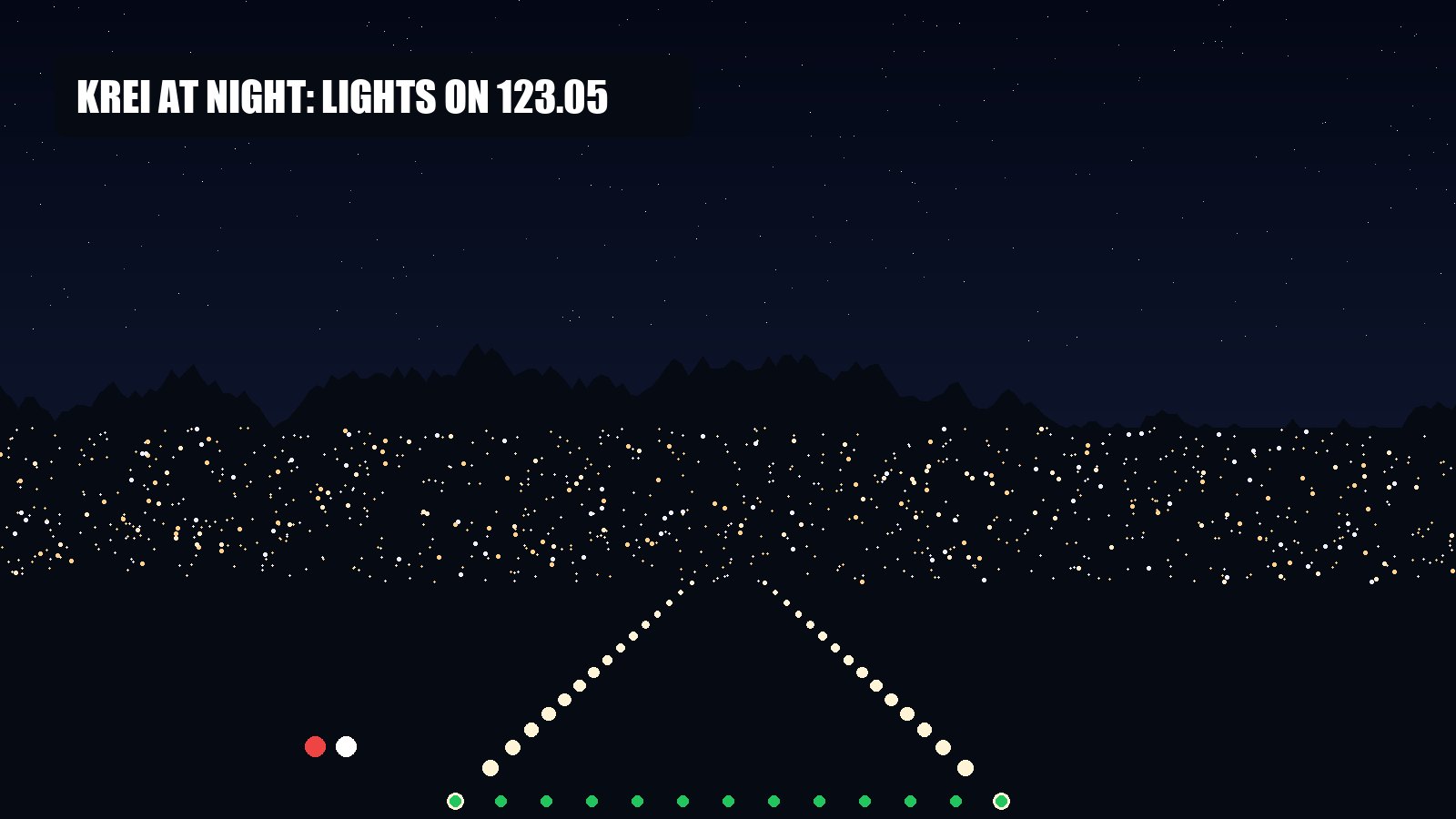 Night Flying Around Redlands: Lights, Terrain and Currency